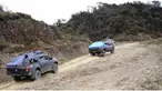 Jalan Trans Papua di Kampung Poga, Distrik Poga, Kabupaten Tolikara. (Liputan6.com/Katharina Janur)
