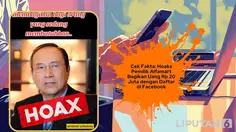 Cek Fakta: Hoaks Pemilik Alfamart Bagikan Uang Rp 20 Juta di Facebook