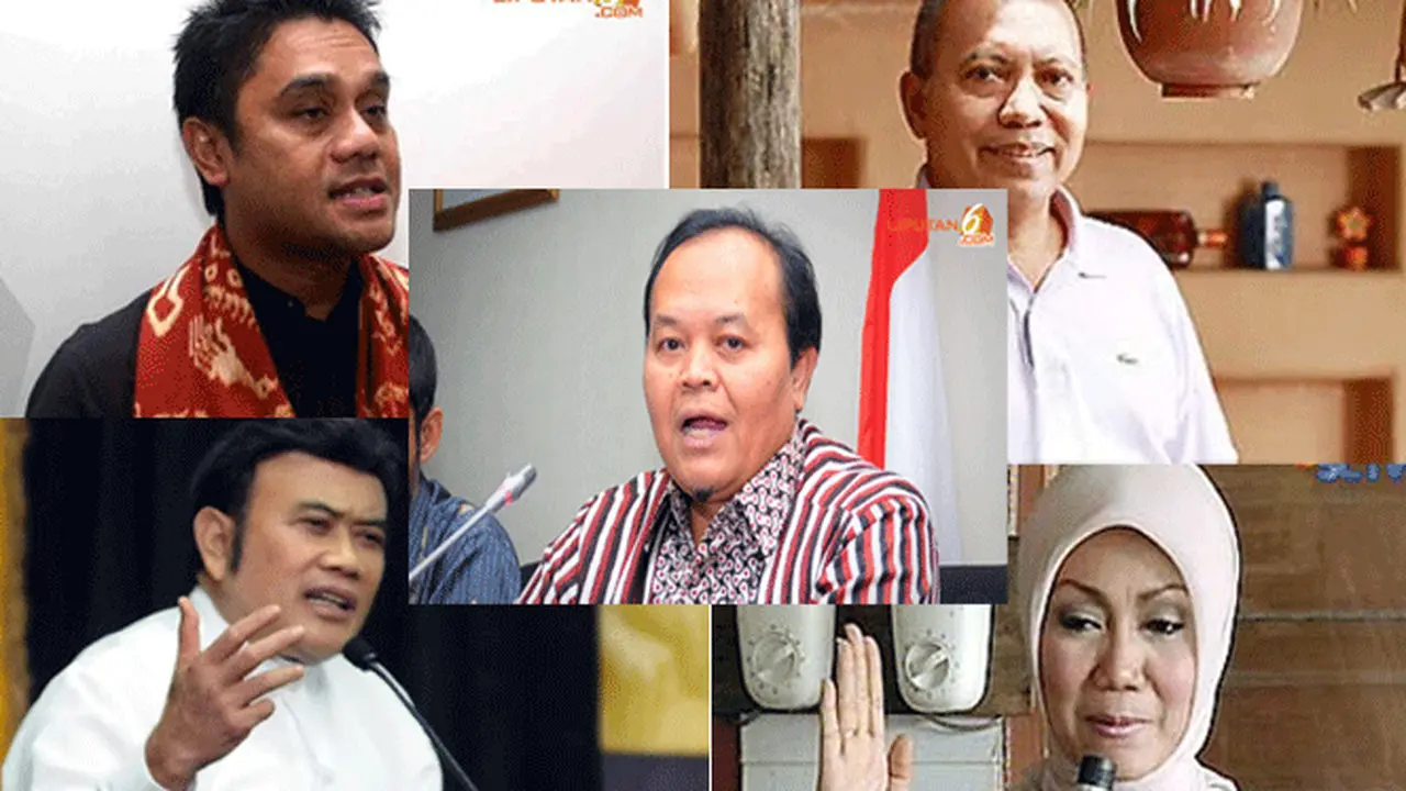 hidayat nur wahid, dwiki darmawan, okky asokawati dan rhoma irama