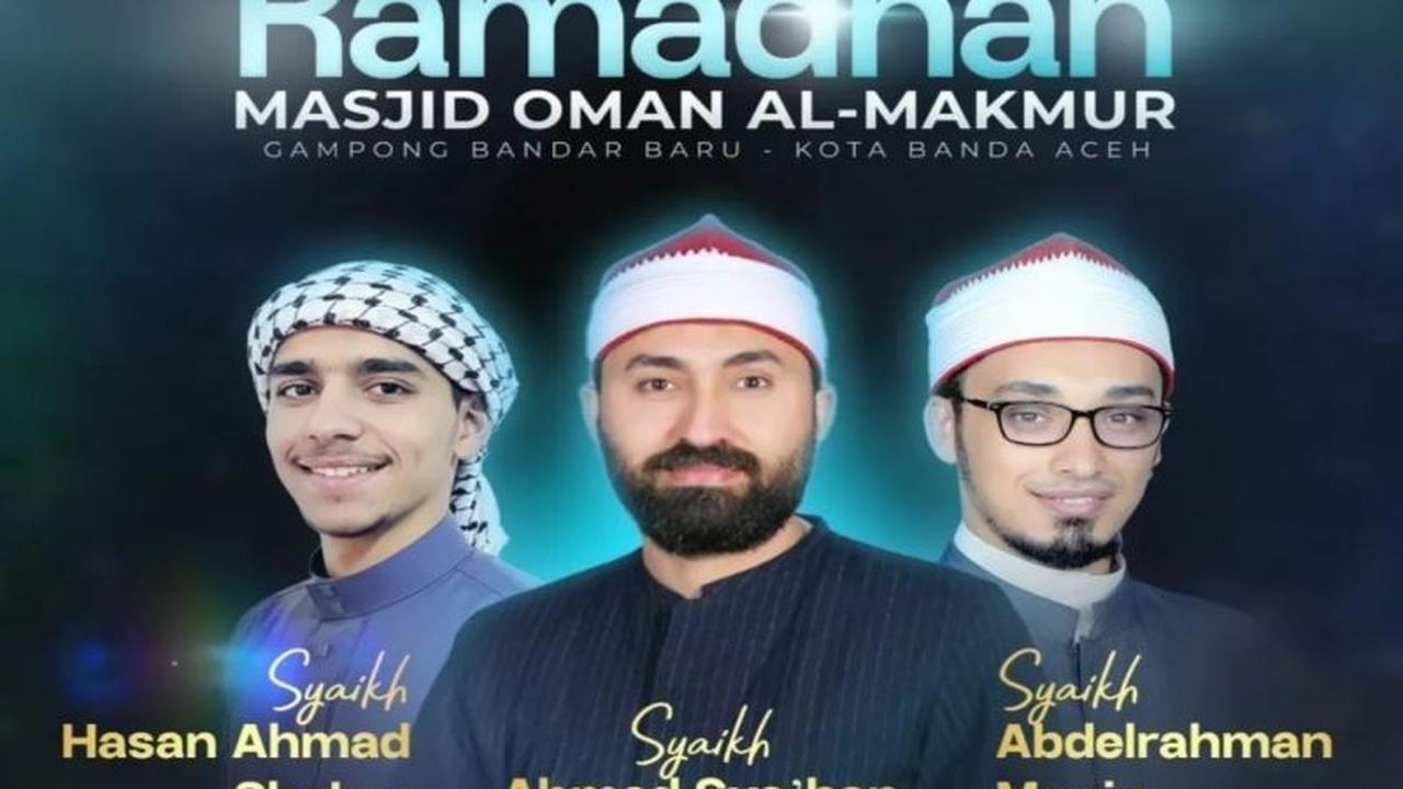 Tiga Imam Timur Tengah Pimpin Tarawih di Masjid Oman Al Makmur Banda Aceh, Hadirkan Kekhusyukan Ramadan 1447 H