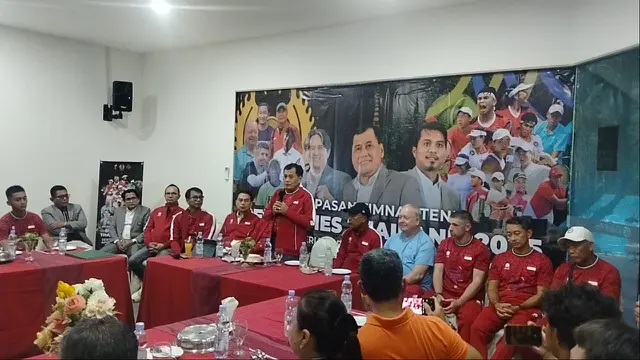 Pelepasan tim tenis Indonesia ke SEA Games 2025