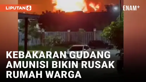 VIDEO: Korban Kebakaran Gudang Amunisi TNI Minta Ganti Rugi