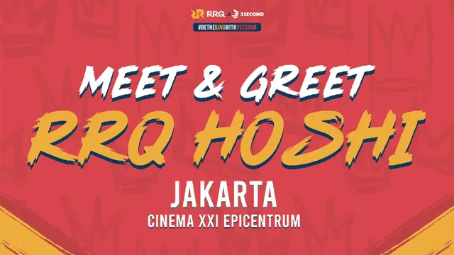 Virtual Press Conference Kolaborasi RRQ dan 3Second.