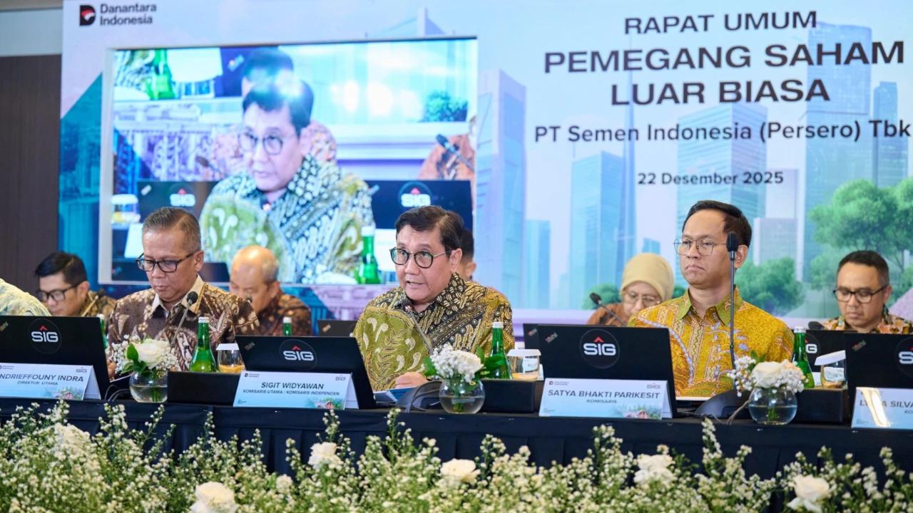 Gelar RUPSLB, Semen Indonesia Sesuaikan Anggaran Dasar Perusahaan