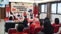 Dewan Pimpinan Daerah PDI Perjuangan DKI Jakarta menyelenggarakan Focus Group Discussion (FGD) Perjuangan Perempuan Berdaya bertema &ldquo;Partisipasi Perempuan Demi Generasi yang Kuat di Masa Depan&rdquo; di kantor DPD PDI Perjuangan Jakarta (Istimewa)