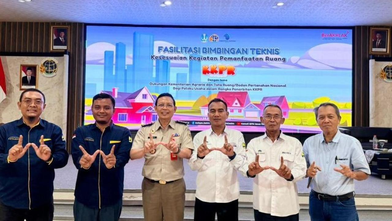 BPN Jatim Fasilitasi Bimtek KKPR, Dukung Percepatan Investasi Pelaku Usaha