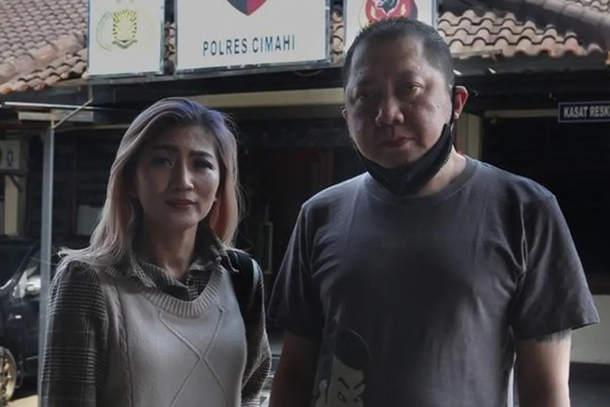 Agnez Seto mendatangi Polres Cimahi