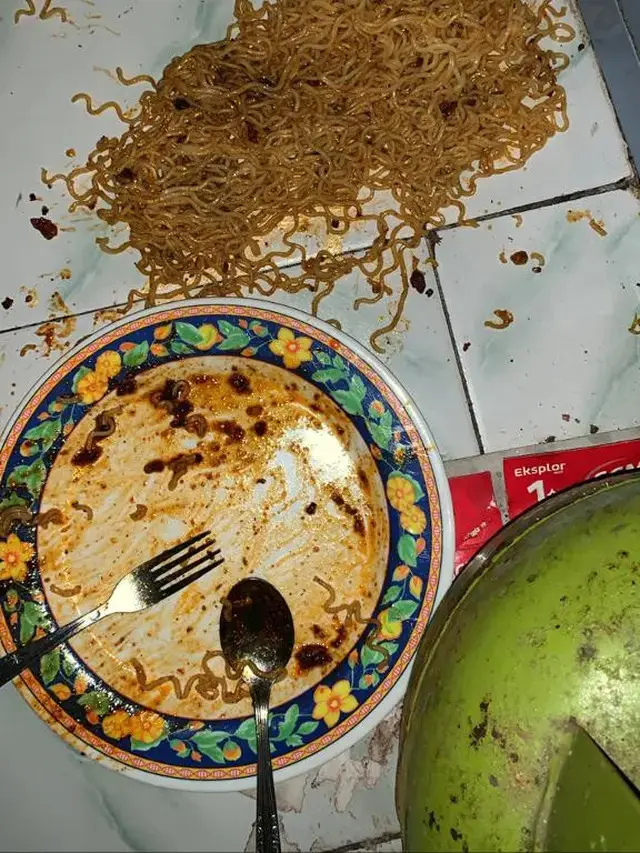 6 Momen Apes Mi Goreng Siap Santap tapi Berujung Tumpah, Bikin Elus Dada
