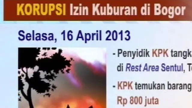 Ketua DPRD Bogor Jadi Tersangka Kasus Suap Lahan Kuburan Mewah