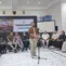 Chief Content Officer (CCO) KapanLagi Youniverse (KLY) sekaligus perwakilan keluarga Arie Basuki, Wenseslaus Manggut menyampaikan proses pencarian jurnalis  hilang selama 10 hari. (Liputan6/Dimas Ramadhan)