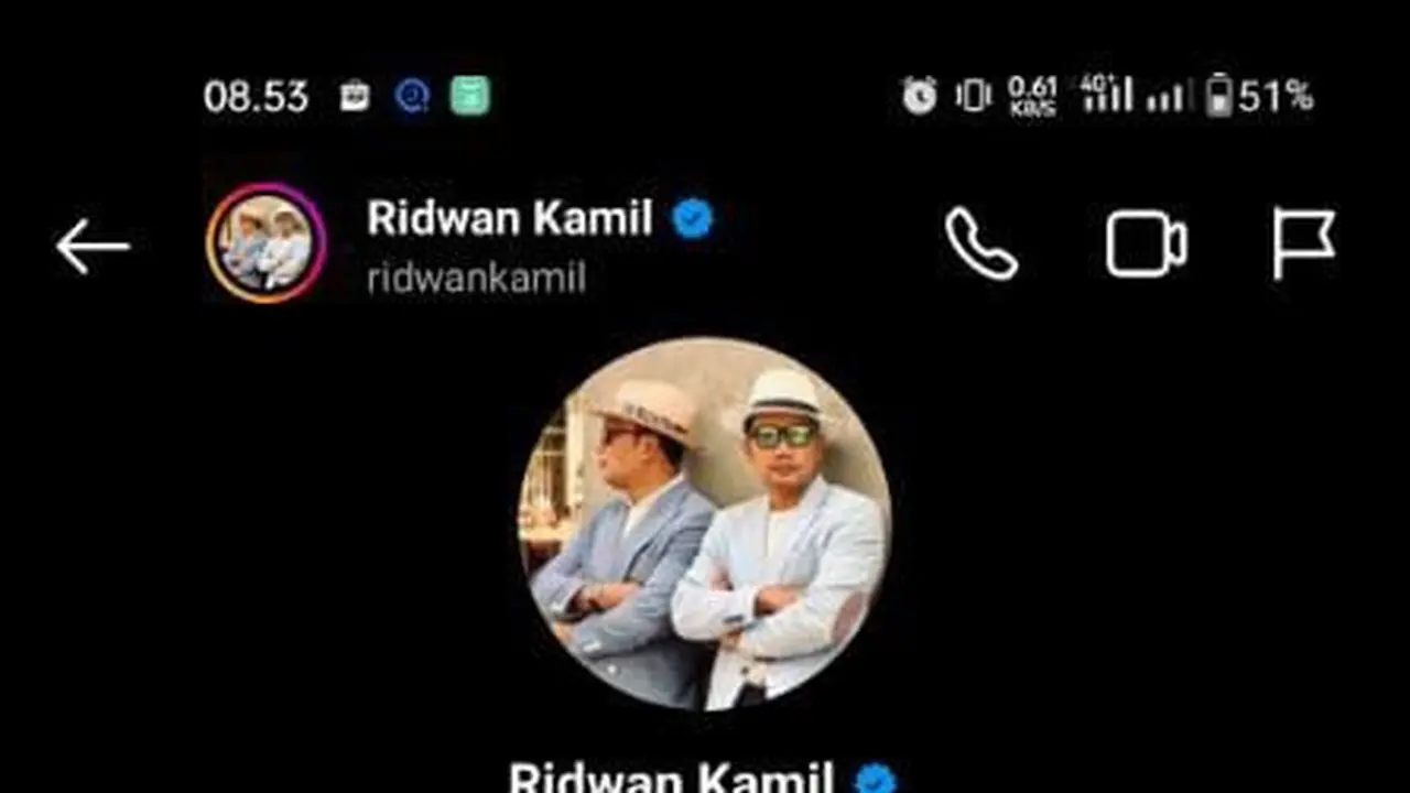 Instagram Ridwan Kamil
