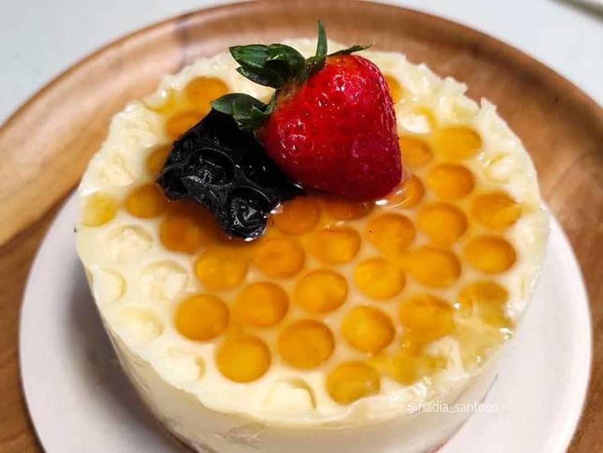 Resep Cheesecake Puding Madu