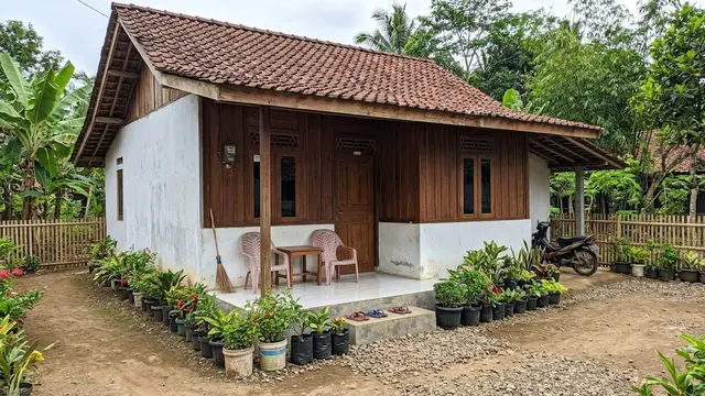 9 Model Rumah Desa Low Budget yang Tetap Terlihat Rapi, Simpel tapi Tetap Menarik
