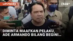 Jawaban Ade Armando Saat Diminta Maafkan Pelaku Penganiayaan