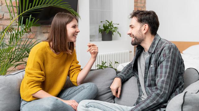 Couple Talking