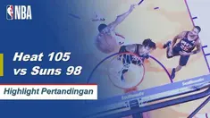 Justise Winslow memimpin dengan 20 poin, delapan rebound dan enam assist melawan Suns, 115-98.