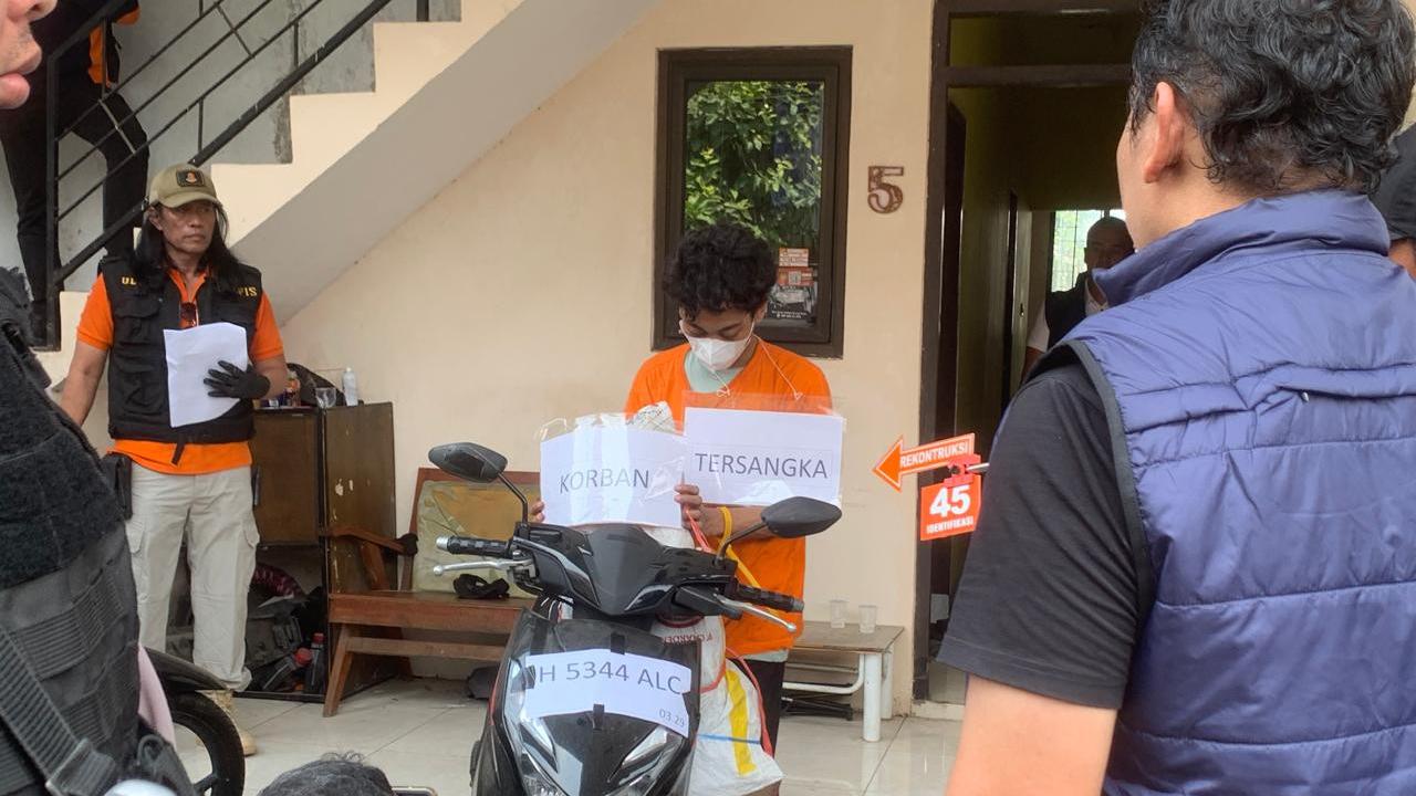 Jejak Terakhir Mozza Axilia Terungkap dalam 55 Adegan Rekonstruksi