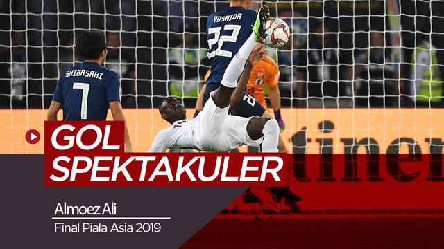 Berita video gol fantastis yang dicetak oleh striker Qatar, Almoez Ali pada final saat menghadapi Jepang di Final Piala Asia 2019.