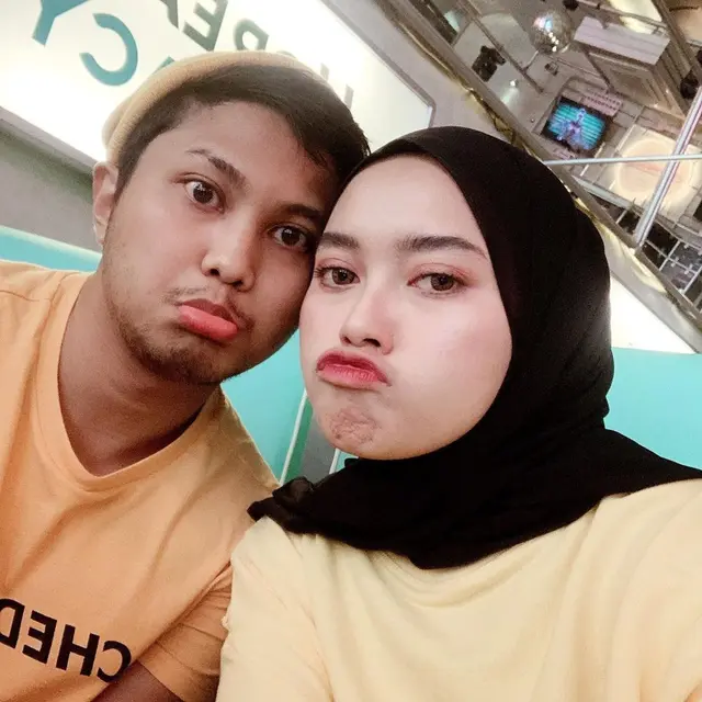 Indira Kalistha dan Gustaf Sailendra alias Utap. (Foto: Instagram @indirakalistha)