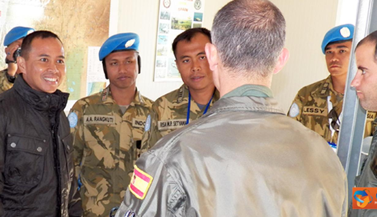 Citizen6, Lebanon: Pelaksanaan Patroli Udara ini berlangsung selama 60 menit. Rute yang dijadikan sasaran patroli ialah wilayah sepanjang Blue Line yang menjadi tanggung jawab pasukan Indonesia. (Pengirim: Badarudin Bakri)