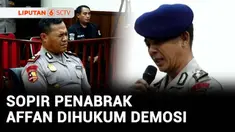 Bripka Rohmat anggota Brimob sekaligus sopir kendaraan taktis yang menabrak pengemudi ojek online hingga tewas diberi sanksi penurunan jabatan (demosi) selama 7 tahun di Sidang Komisi Kode Etik Polri.