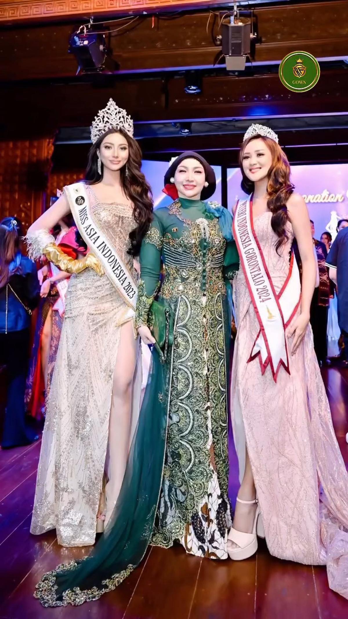 Potret Roro Fitria Hadiri Grand Final Miss Nusantara 2024, Pakai Kebaya Hijau Menyala