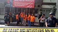 Olah TKP Bom Bandung (Liputan6.com/ Aditya Prakasa)