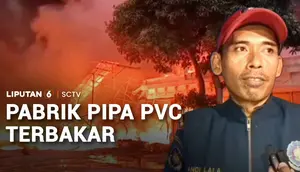 Pabrik Pipa PVC Terbakar