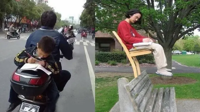 belajar tak kenal tempat