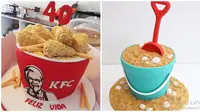 Potret Kue Ulang Tahun Unik Ini Menipu Mata. (Sumber: Brightside dan Instagram/cakesbylynz)