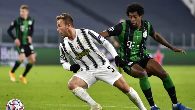 FOTO: Tekuk Ferencvaros, Juventus Melaju ke 16 Besar Liga Champions