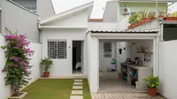 8 Desain Rumah 1 Lantai Tipe 36 di Gang Sempit dengan Dapur Belakang Terbuka