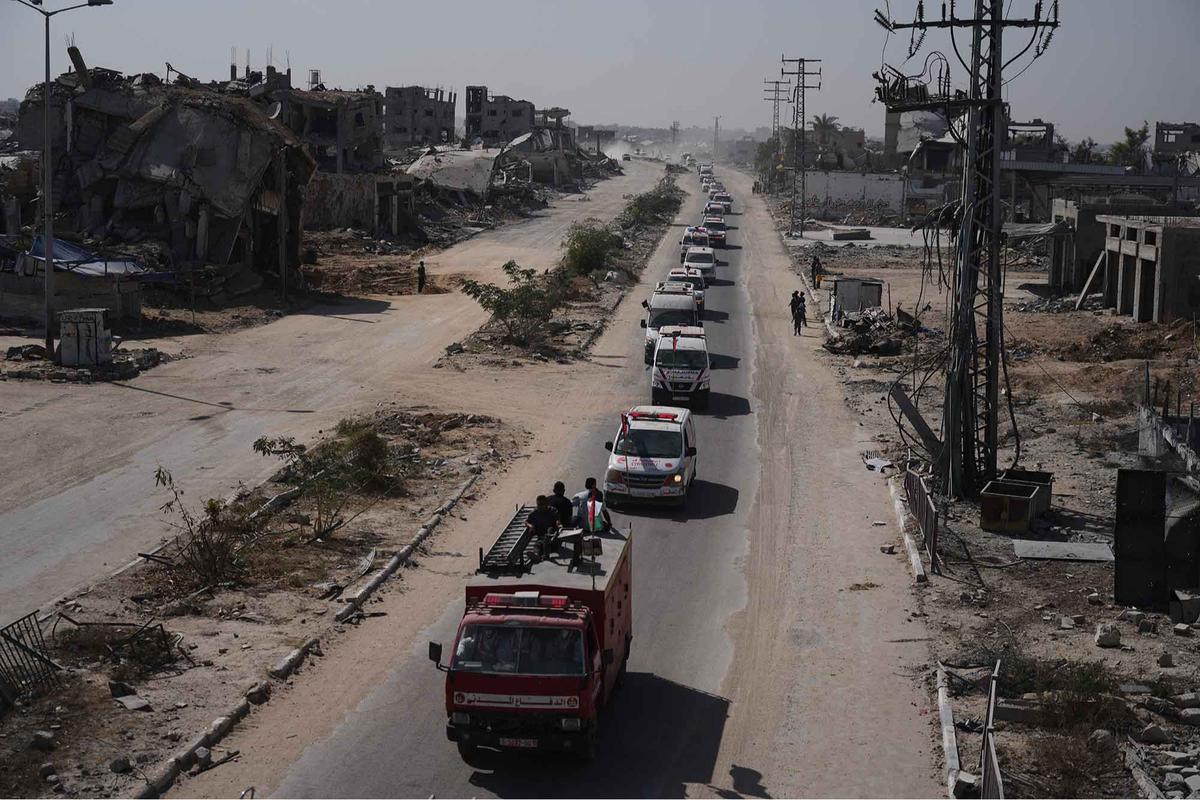 FOTO: Pemakaman Massal Warga Palestina yang Ditahan Israel di Gaza