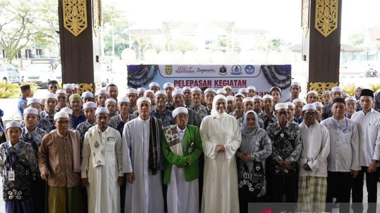 Ratusan Santri Sukseskan Pesantren Ramadhan Banjarmasin, Perkuat Pendidikan Agama Sejak Dini