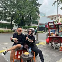 Gilang Widya Permana dan Shandy Purnamasari (Instagram/juragan_99)