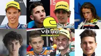 8 Pebalap Anak Asuh Rossi yang Tampil di Moto2 dan Moto3 (Bola.com/Samsul Hadi)