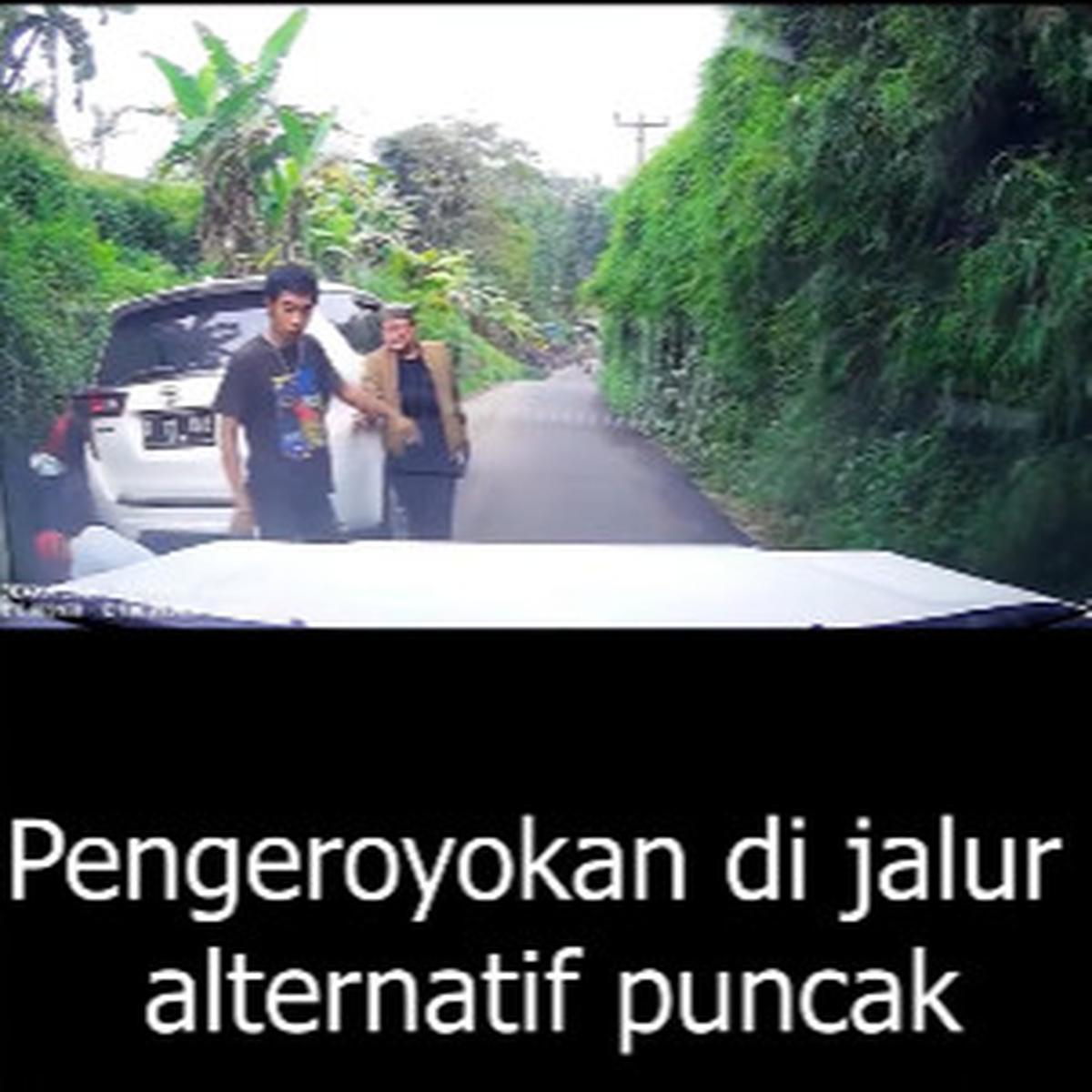 Duduk Perkara Pemobil Dikeroyok di Jalan Alternatif Puncak