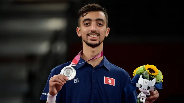 Atlet Tunisia di Olimpiade Tokyo, Khalil Jendoubi disebut mirip gelandang Manchester United, Bruno Fernandes.