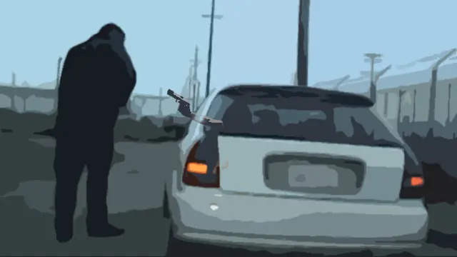 Ilustrasi penodongan