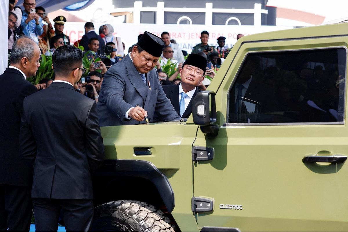 FOTO: Intip Beragam Alutsista Canggih di Ajang Indo Defence 2025