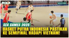 Tampil Perkasa! Timnas Basket Putra Indonesia Lolos ke Semifinal SEA Games 2025, Siap Hadapi Vietnam