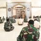 Suasana doa bersama untuk memperingati 40 hari gugurnya kru KRI Nanggala 402. (Istimewa)