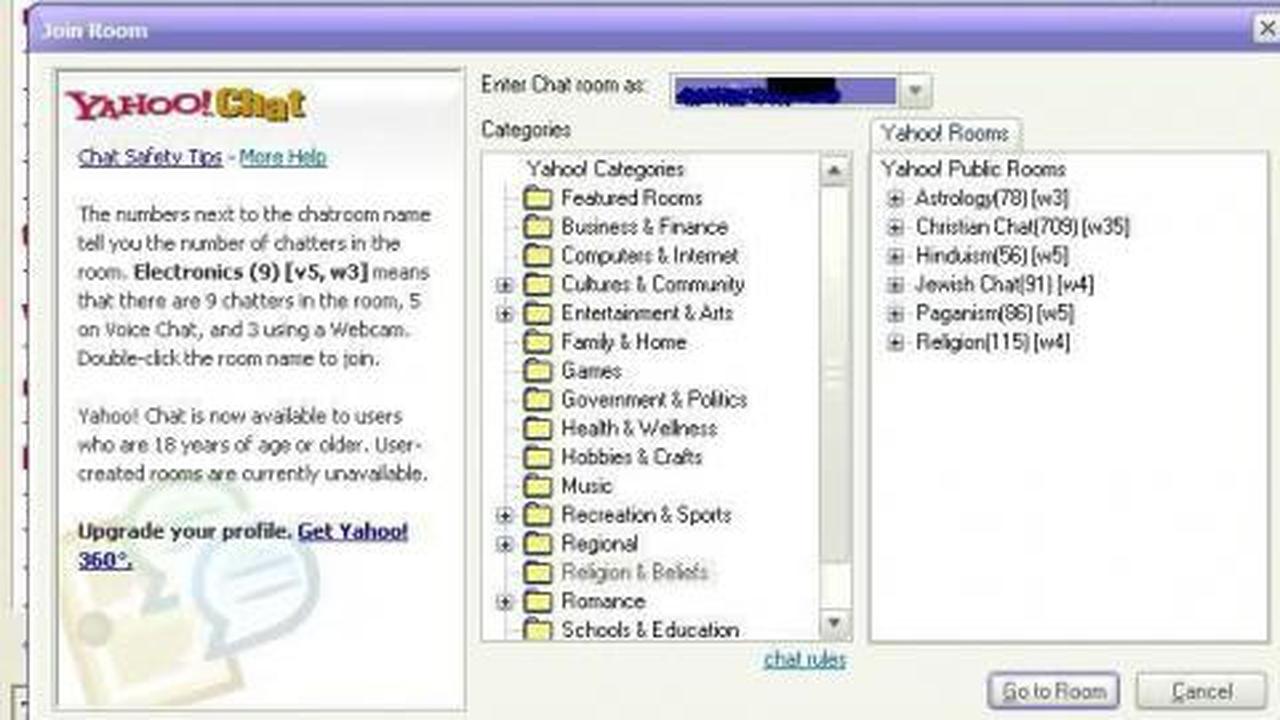 Yahoo! Chat Room akan dihapus bulan ini