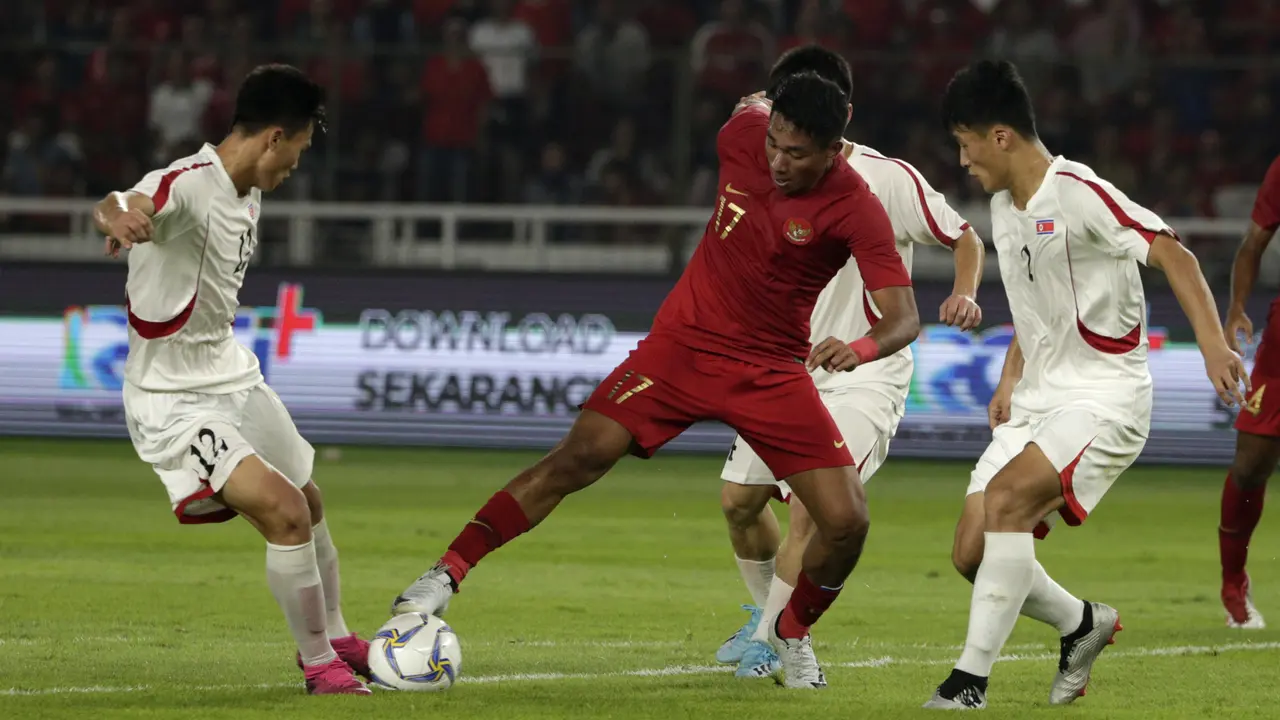 Indonesia U-19 vs Korea Utara U-19