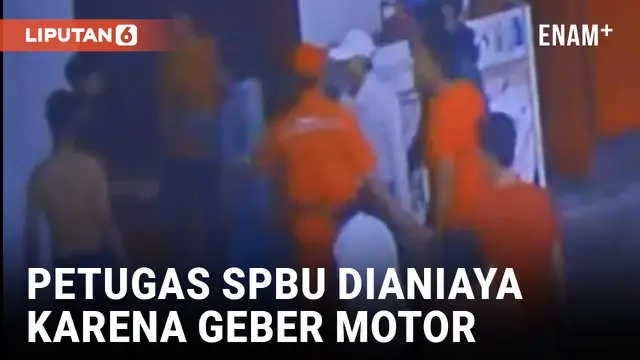 VIDEO: Geng Motor Aniaya Petugas SPBU di Lampung karena Tersinggung dengan Suara Knalpot