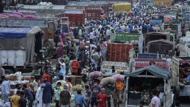 Total Kasus Corona di India Tembus 20 Juta
