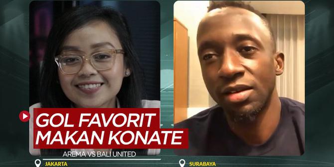 VIDEO: Laga Arema Vs Bali United Menjadi Gol Favorit Makan Konate  di Liga Indonesia