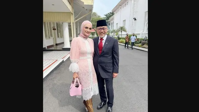 Futri Zulya Savitri Cerai dengan Mumtaz Rais, Kini Berganti Nama Jadi Putri Zulkifli Hasan bersama sang ayah, Zulkifli Hasan.