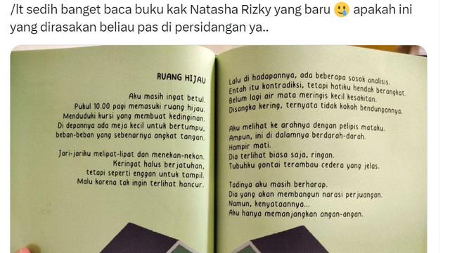 Salah Satu Puisi Natasha Rizky