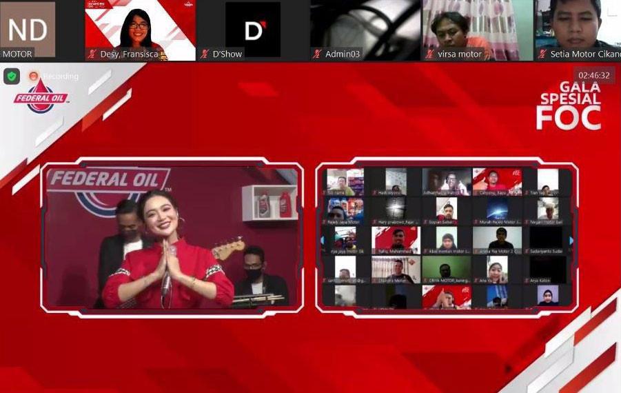 Sejak pandemi agenda tahunan Gala Special FOC dilakukan secara daring